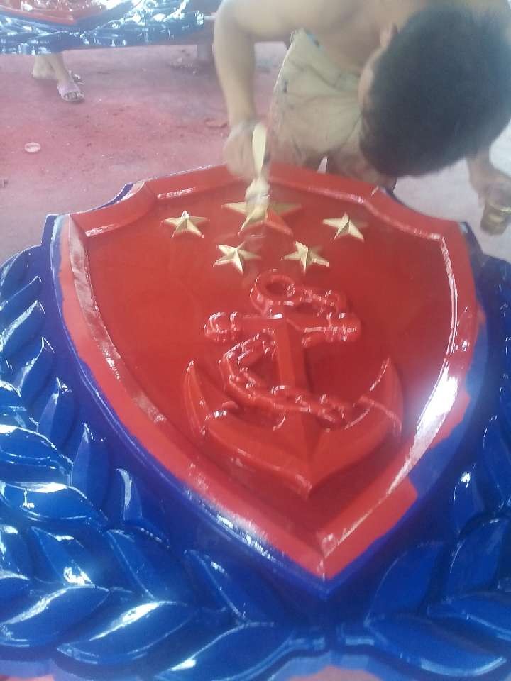 警徽的制作流程詳細(xì)說(shuō)明