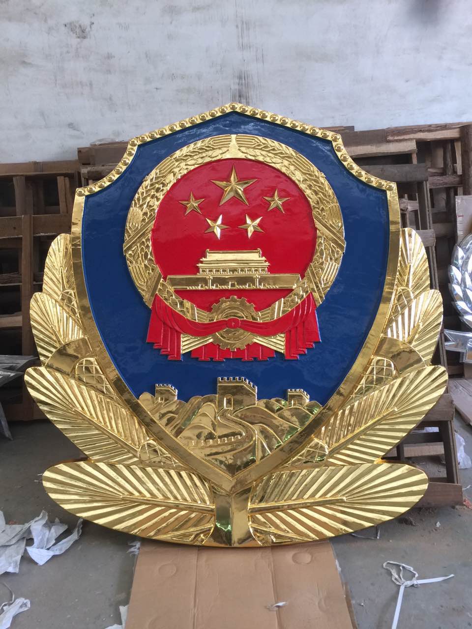 國徽制作材料的耐久性要求-48
